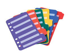 Tabbed: Small Insert Pages for PECS Book (Set of 6)